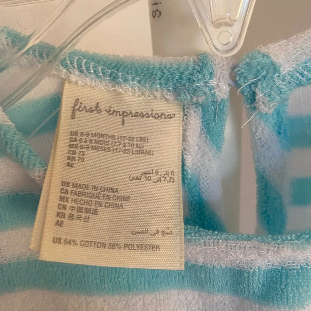 Baby Girl Terrycloth Dress